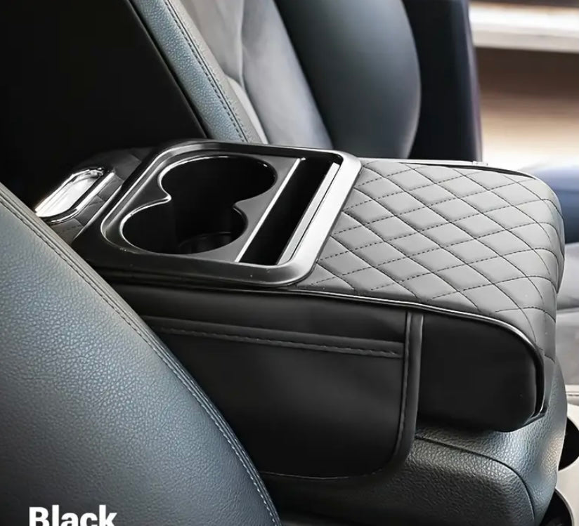 Multifunctional armrest storage box
