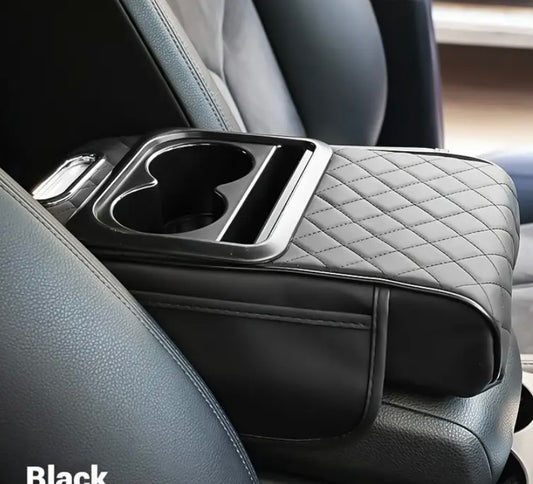 Multifunctional armrest storage box
